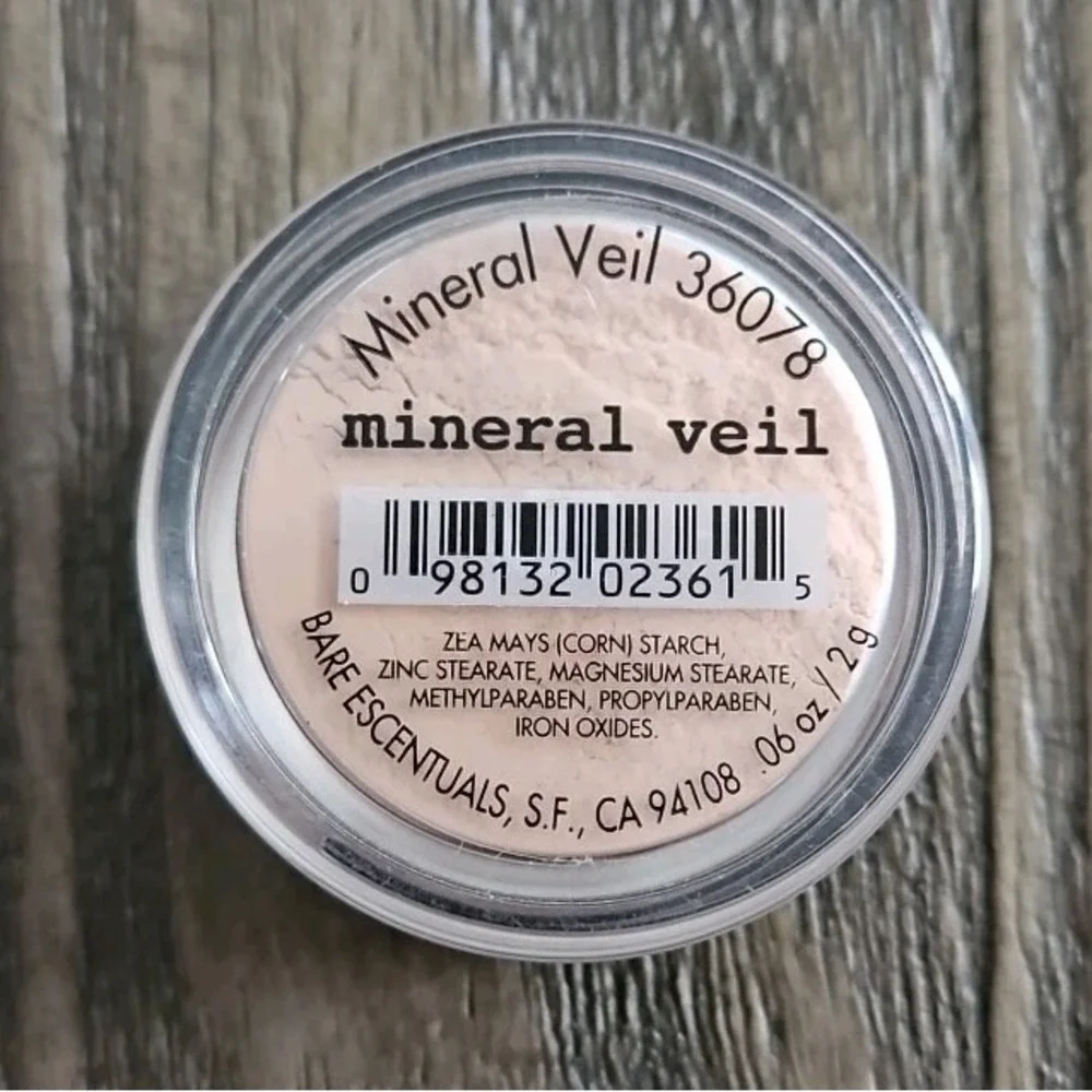 Bare Minerals Bare Escentuals Mineral Veil Loose Powder 2g/.06oz 36078 NEW Seale